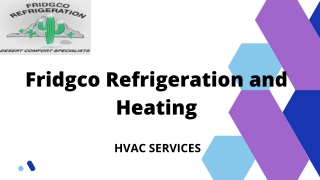 HVAC services in Phoenix, AZ