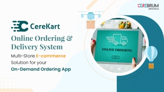 CereKart - On-Demand Delivery App