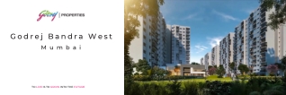 Godrej Bandra West Mumbai Brochure