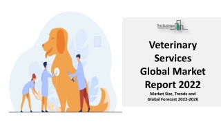 Veterinary Services Market Share, Demand Insights, Drivers And Segments