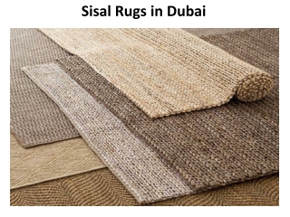 Sisal Rugs in Dubai