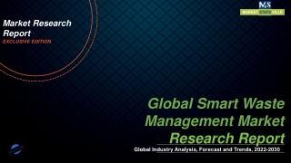 Smart Waste Management Market Scope and Opportunities Analysis 2021 – 2027