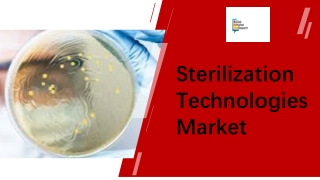 Sterilization Technologies Market PPT