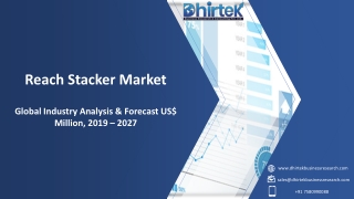 Reach Stacker Market