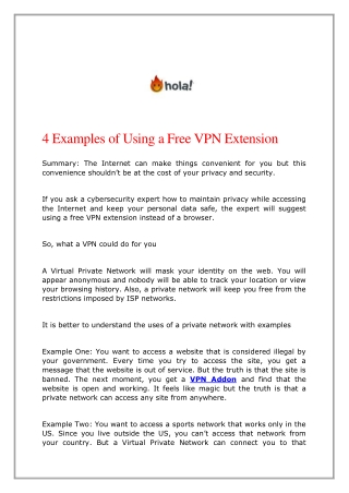 4 Examples of Using a Free VPN Extension.docx