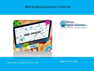 Web designing company in Chennai