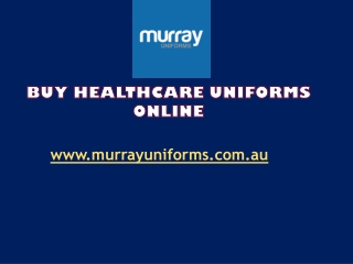 Healthcare Uniforms - www.murrayuniforms