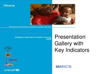 Presentation Gallery with Key Indicators