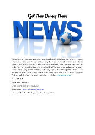 Get New Jersey News
