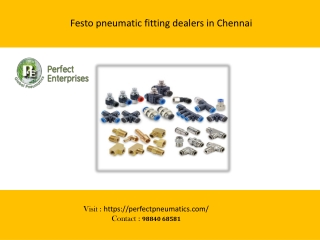 Festo pneumatic fitting dealers in Chennai 