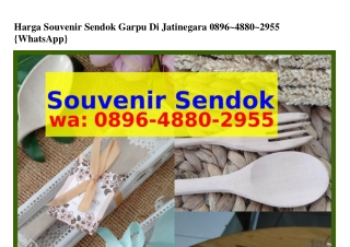 Harga Souvenir Sendok Garpu Di Jatinegara