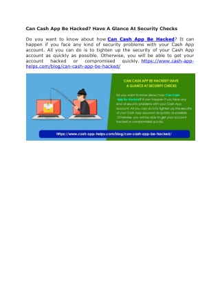 Can Cash App Be Hacked Have A Glance At Security Checks