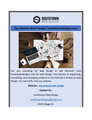 San Antonio Web Design | Southtowndesigns.com