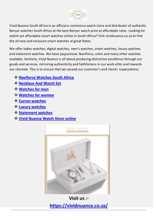 Watches for women