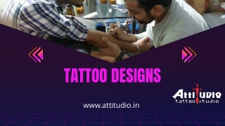 Tattoo Designs Studio | Attitudio.in