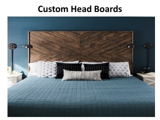 Custom Head Boards
