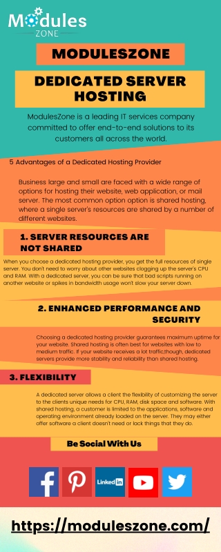 Dedicated Server Hosting