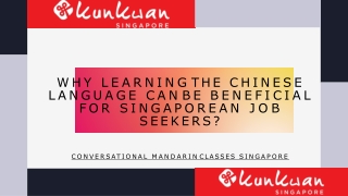 Why learning the Chinese language can be beneficial for Singaporean job seekers
