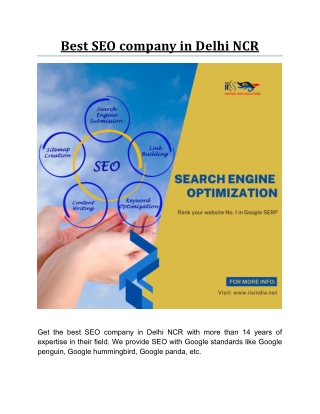 Best SEO company in Delhi NCR