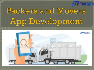 Packers and Movers App Development
