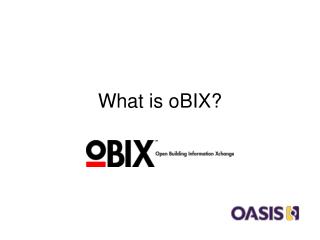 What is oBIX?
