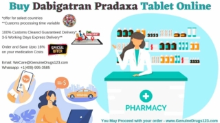What is the drug Dabigatran used for
