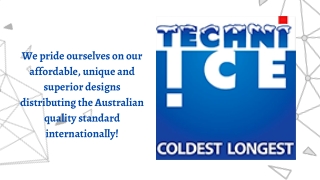 Techni Ice is Australian based company splecialized in caravan gears