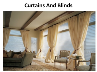 Curtains And Blinds