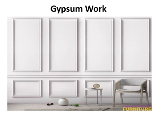 Gypsum Work