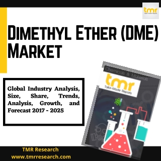 Huge Demand Seen For Dimethyl Ether (dme) Market