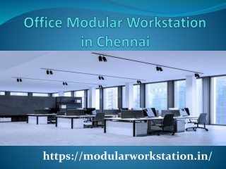 Best Office Modular Workstation in Chennai