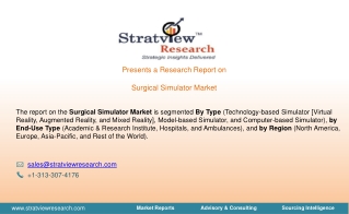 Surgical Simulator Market Growth Rate And Industry Analysis 2021-2026