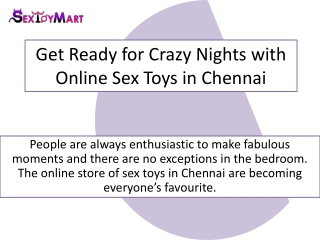 sex toys in Chennai | Call:  919830252086