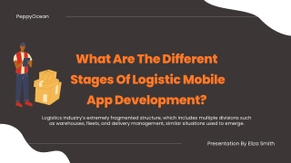 How To Develop A Logistic Mobile App Development