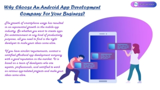 Android app development company