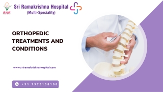 orthopedic treatments and conditions