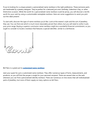 10 Principles of Psychology You Can Use to Improve Your custom made necklaces wi