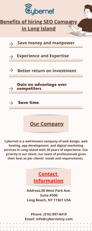 Benefits of hiring SEO Company in Long Island