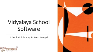 School Mobile App In West Bengal