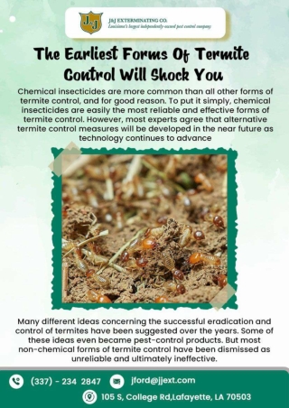 Baton Rouge Termite Control Alexandria Pest Control