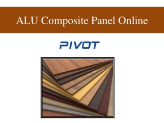 ALU Composite Panel Online