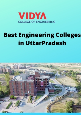 Top B tech Colleges in Meerut| Top B tech Colleges in UP |Top 10 Engineering Col