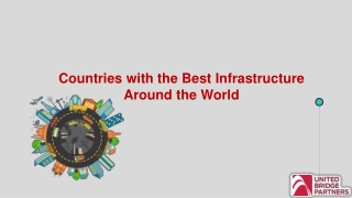 Countries with the Best Infrastructure Around the World