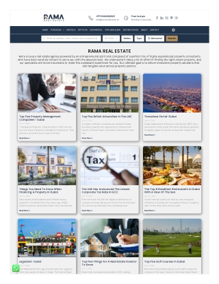 Explore Dubai - Rama Real Estate