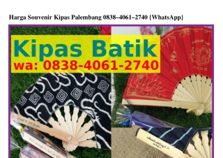 Harga Souvenir Kipas Palem