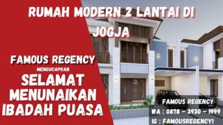 DIJAMIN AMAN, Hubungi 0878-3930-1999, Perumahan Bagus Famous Regency Jogja