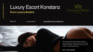 Vip Escorts Service - Pure Luxury Models