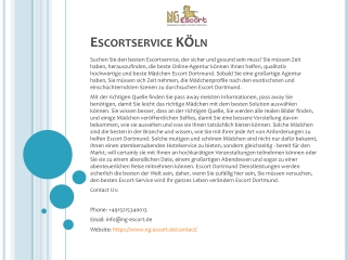 Escortservice Köln