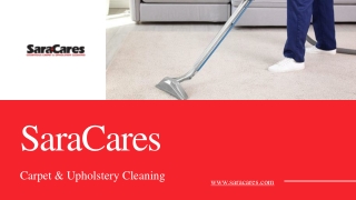 Get Professional  Carpet Cleaning Services - SaraCares
