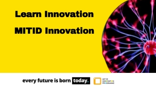 Learn Innovation - MIT ID Innovation